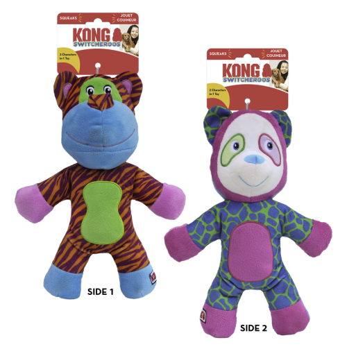 KONG - Switcheroos Dog Toys Assorted Shapes - Large