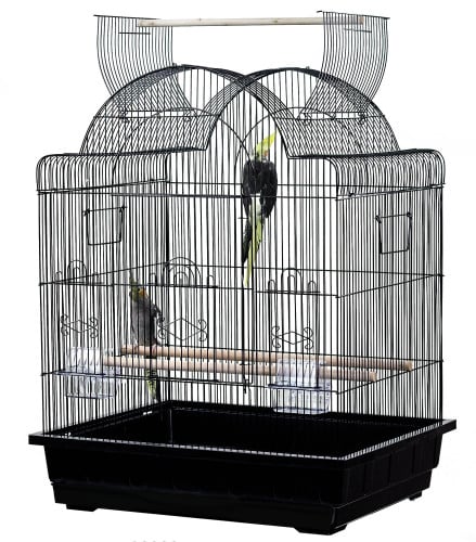 Medium Birds Cage Black