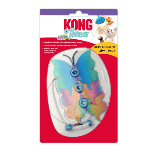 Kong Cat Toys - Spare Parts Cat Pet Hooks Butterflies