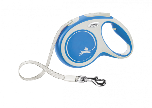 Flexi Dog Leash New Comfort Small Blue (Length 5m)