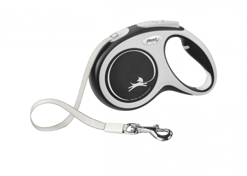 Flexi Dog Leash NeoComfort Extra Small Black (Length 3m)