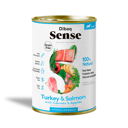 Dibag Sense - Wet Gravy Food Salmon & Turkey