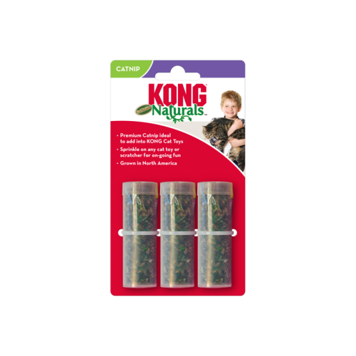 Kong Cat Toys - Reusable Catnip Tubes (3 9g)