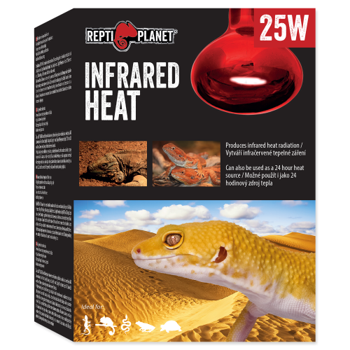 Repti Planet - Infrared Heat Lamp for Reptile Tanks (25 Watts)