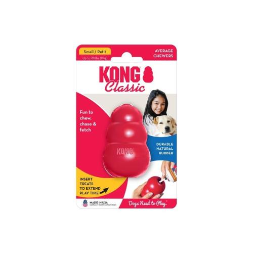 KONG Classic Natural Rubber Dog Chew Toy
