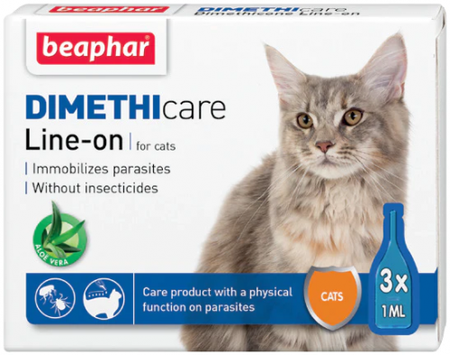 Beaphar Dimethi care Line-on for cats