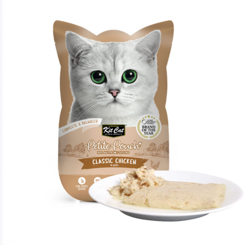 Kitcat Petite Pouch Chicken Classic 70g