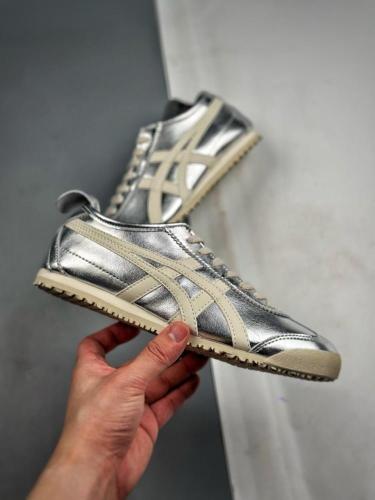 أونيتسوكا تايقر MEXICO 66 حذاء SILVER/OFF WHITE