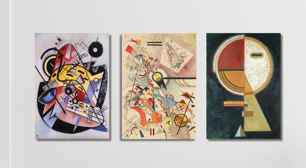Abstract expressionist art