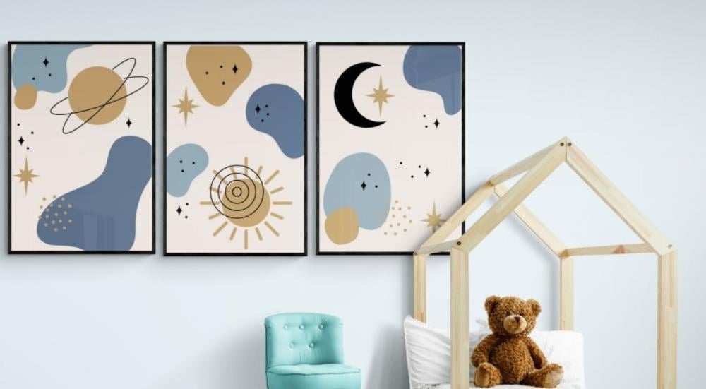 Wall paintings for children