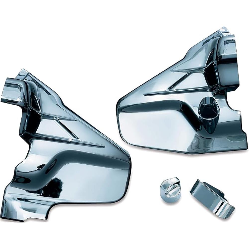 Louvered Chrome Transmission Side Cover for GL1800 كروم غطاء الزيت من شركة كرياكن