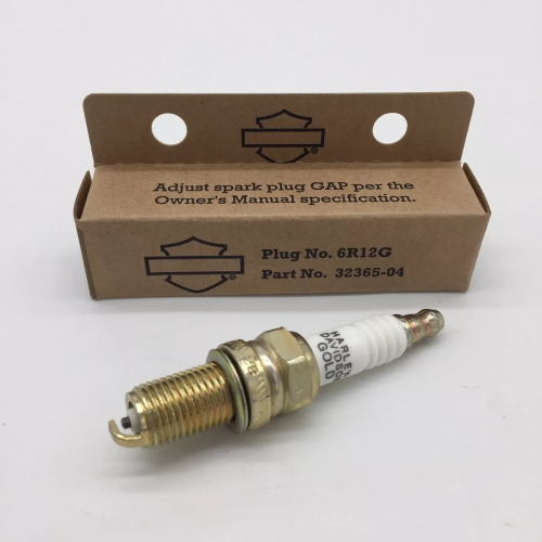 OEM HARLEY DAVIDSON GOLD SPARK PLUG 6R12G شمعة احت...