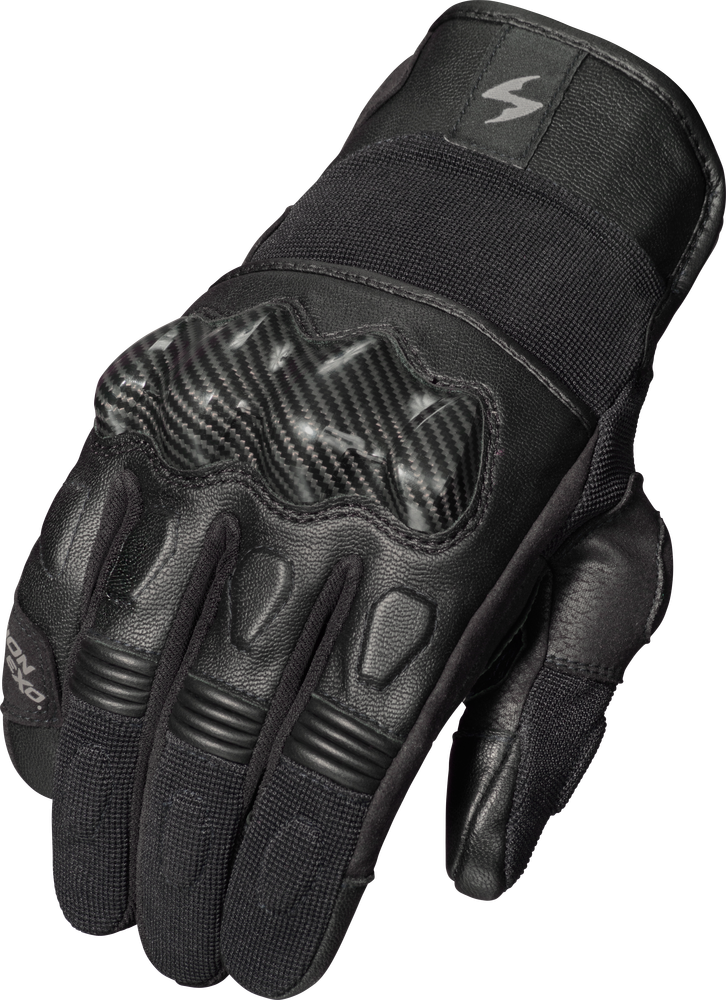 SCORPION EXO HYBRID AIR GLOVES BLACK قلفزات سكوربيون هايبرد اير كاملة