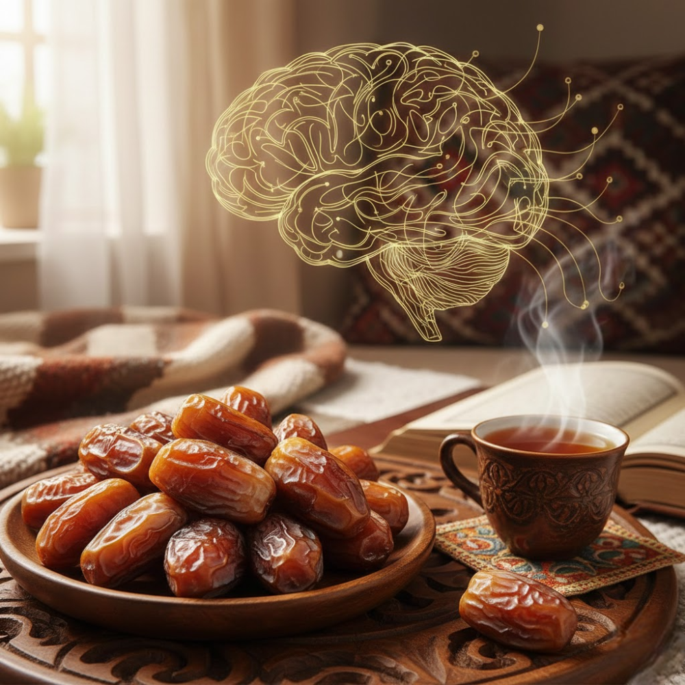 فوائد التمر للدماغ
