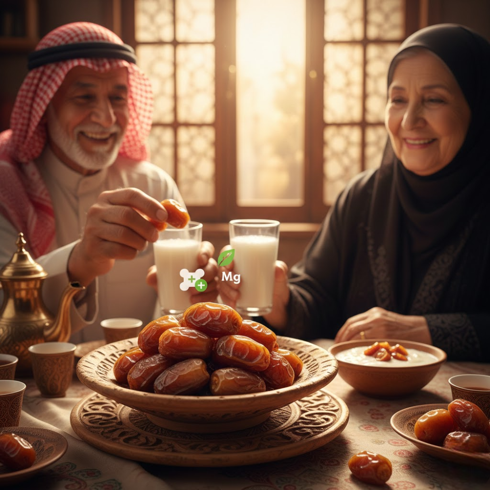 فوائد التمر للعظام