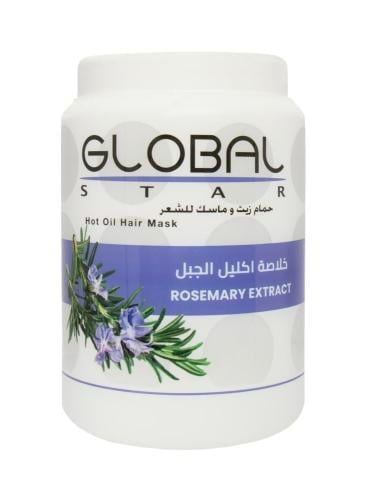 جلوبال ستار حمام زيت وماسك للشعر بخلاصة اكليل الجب...