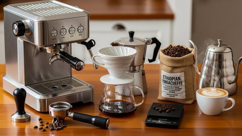 تضاعف متعة القهوة مع نكهات الفواكه الطازجة والبن المتميز