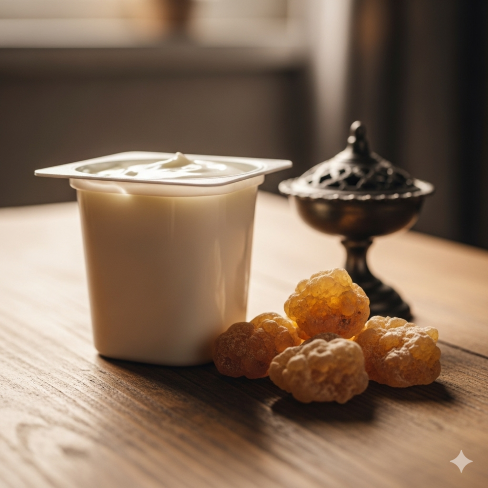 ماسك لبان الذكر مع العسل