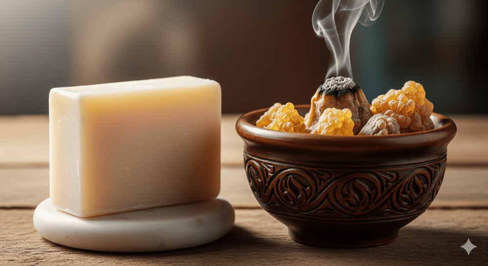 طريقة استخدام صابونة لبان الذكر للوجه