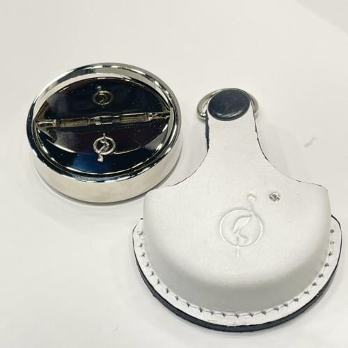 ختم جيب روسي ابيض (قطر 4cm)