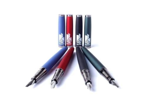 قلم المثنى للخط العربي(M1) (مفرد) مقاس4 ملم (اللون الخارجي اسود)