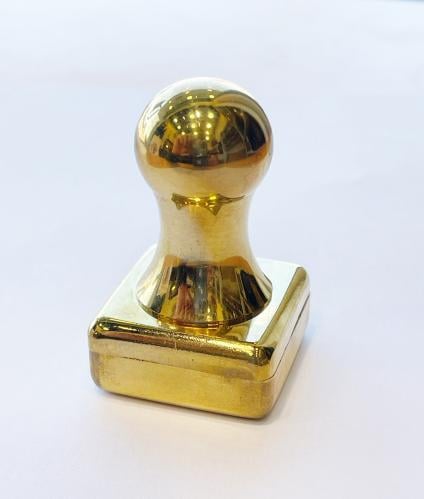 ختم نحاسي -مربع 2×2 سم