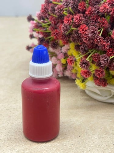 حبر أختام مكتبية اللون أحمر (30 ملم)