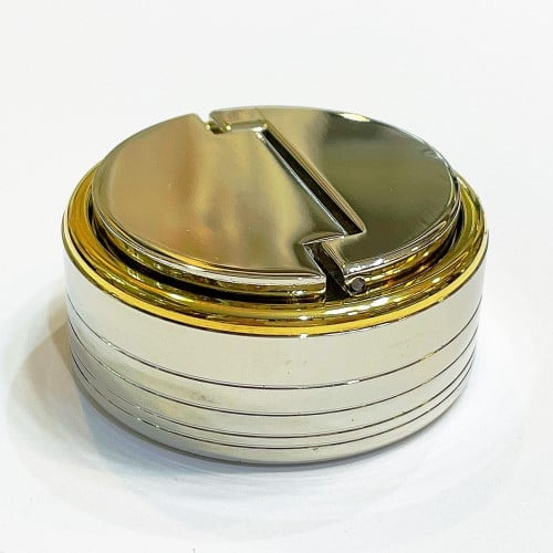 ختم روسي محمول فضي (قطر 4cm)