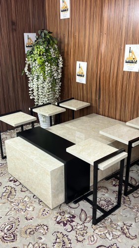 1 طاولة كبير 6 خدمة