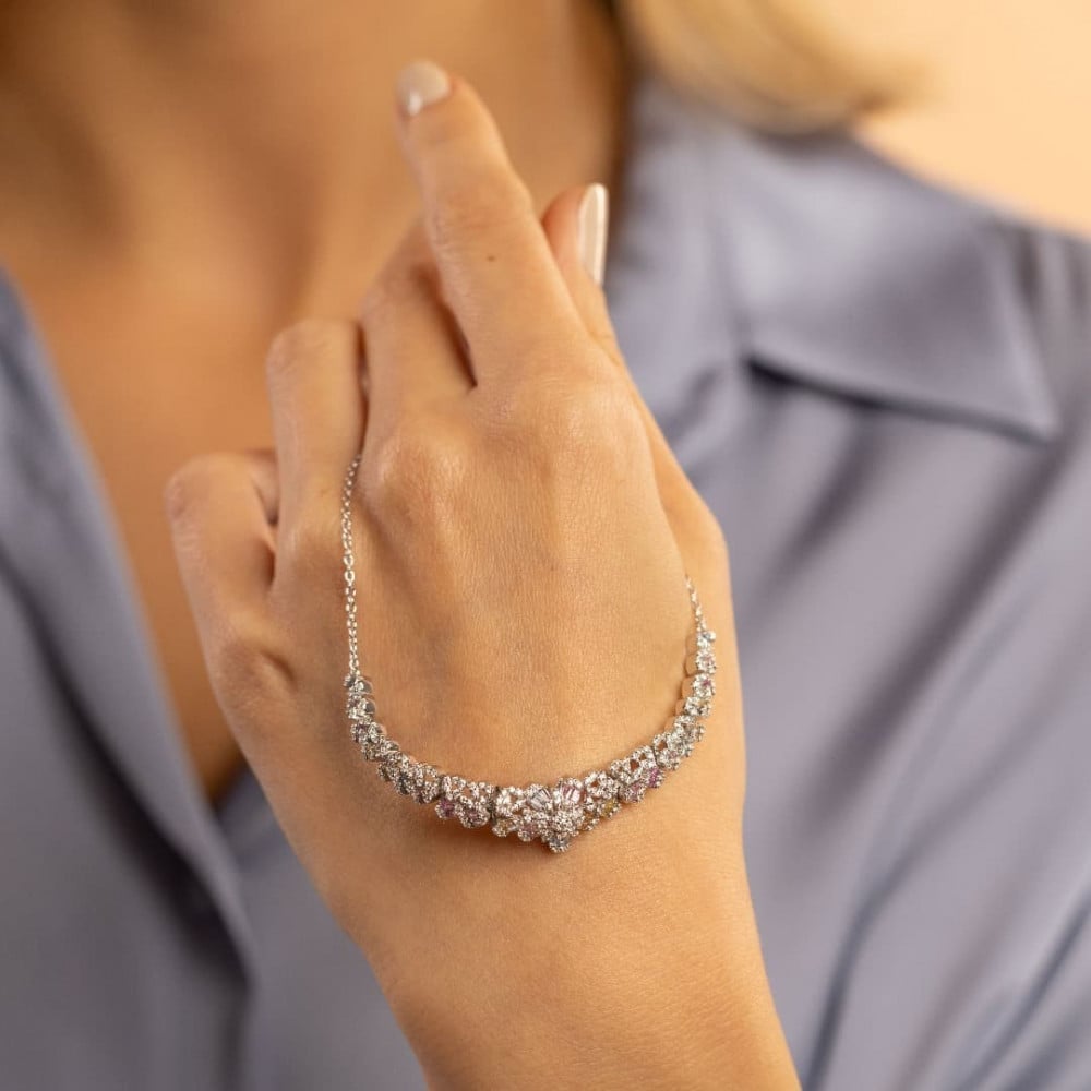 سلسال نسائي فضة عيار 925