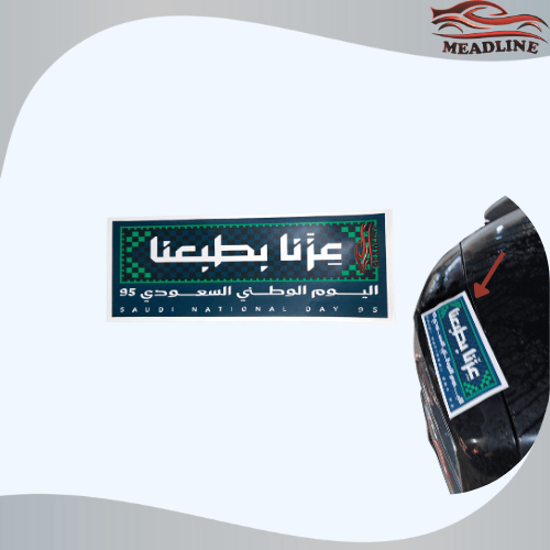 استكر سيفين و نخلة اليوم الوطني 95