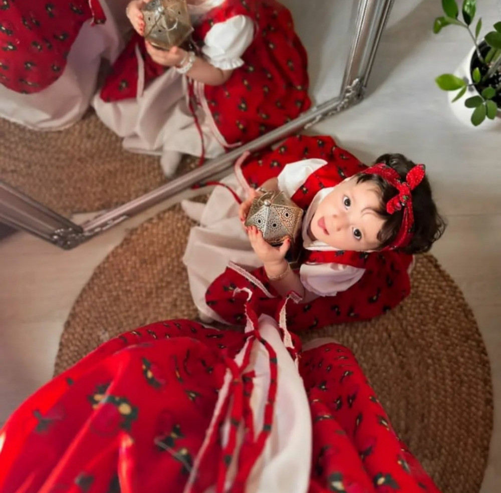 فستان بناتي انيق