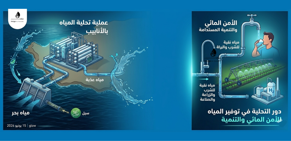 أهمية تحلية المياه في السعودية ودورها في توفير المياه
