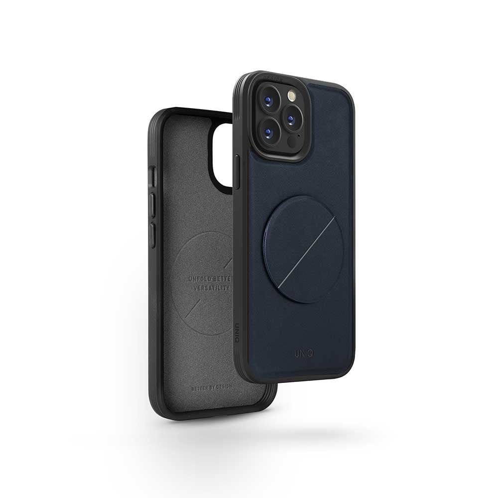 يونيك | كفر نوفا ايفون 14 مسكة + مغناطيس -  ازرق