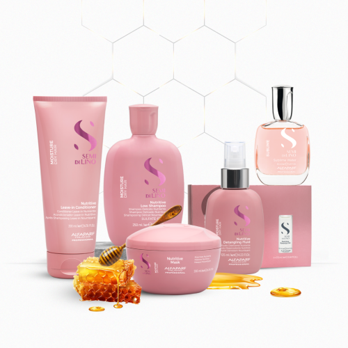 مجموعة سيمي ديلينو لترطيب الشعر الجاف (6 منتجات)