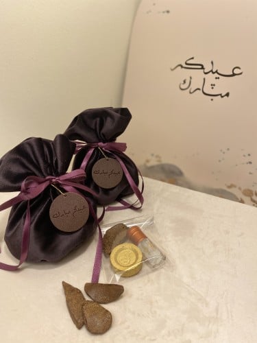6 كيس مخمل" بنفسجي"