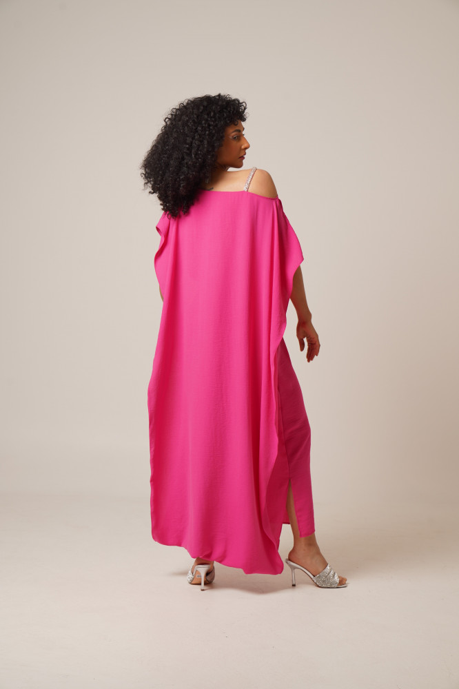 Fuchsia hotsell linen dress