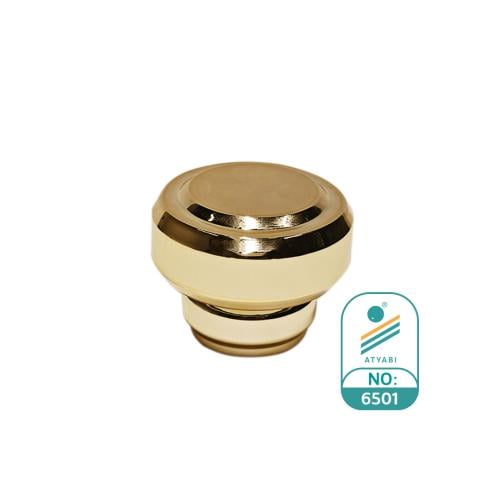 غطاء عطر رقم 6501 ذهبي
