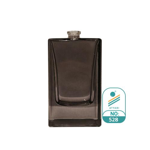 زجاجة عطر رقم 528 اسود شفاف