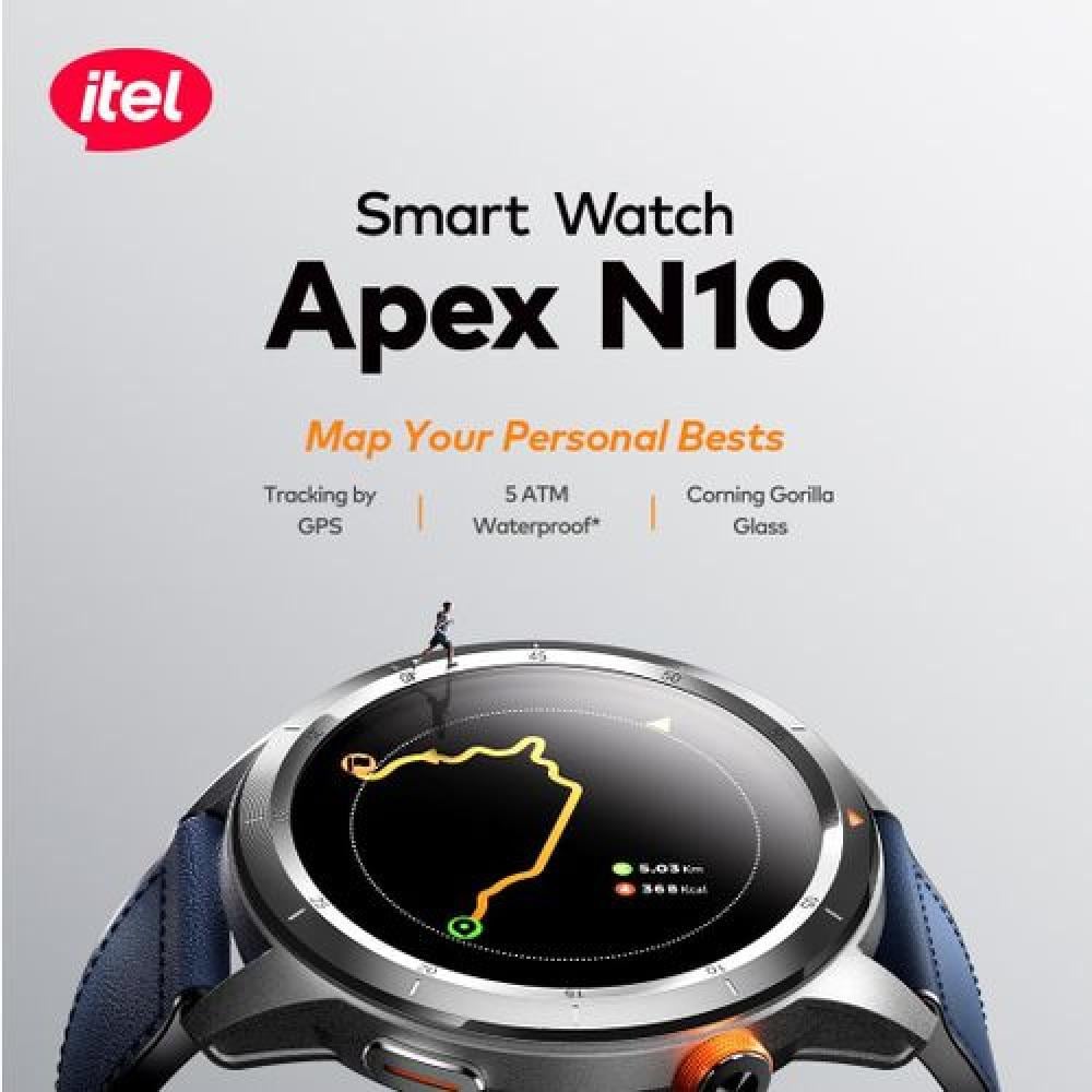 ايتيل - ساعه  سمارت واتش N10 Apex