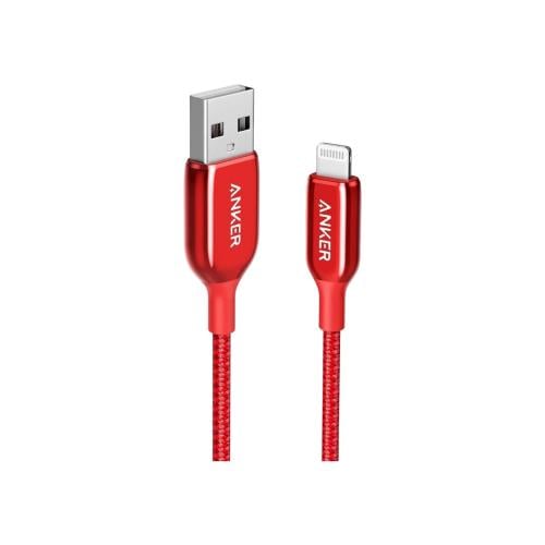 انكر - كيبل USB ايفون معتمد من أبل بطول 1.8م قماش
