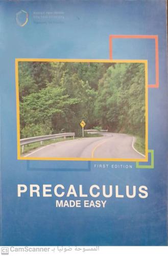 Precalculus made easy