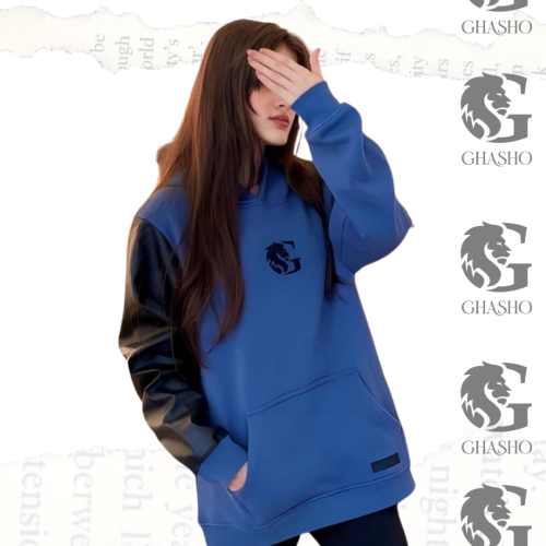 Ghasho hoodie / dark blue - black