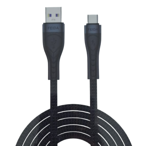 FEIDA - كيبل تايب سي قماش USB بطول 1 متر م/AST113...