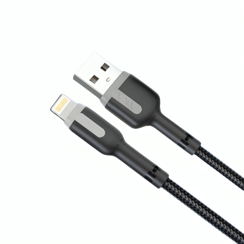 NOXON-كيبل ايفون USB قماش اسود م/NX002 ماركة نوكسو...