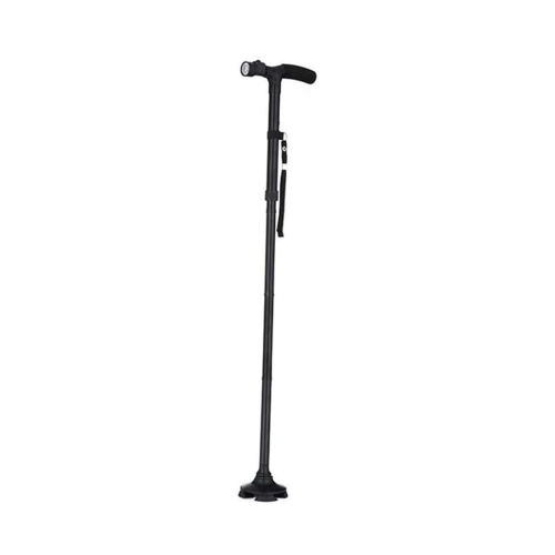 عكاز قابل للطي مع ضوء LED