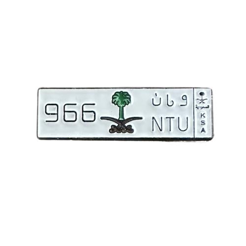 لوحة وطن 966 ملصق معدن 3M