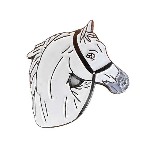 الخيل العربي ملصق معدن 3M