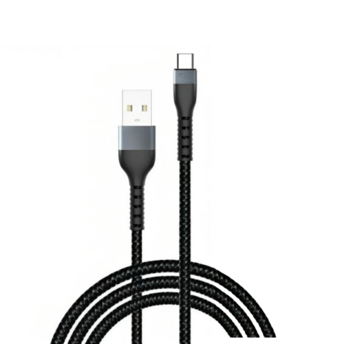 BASTEC- كيبل تايب سي USB قماش- اسود - م/BC033 مارك...