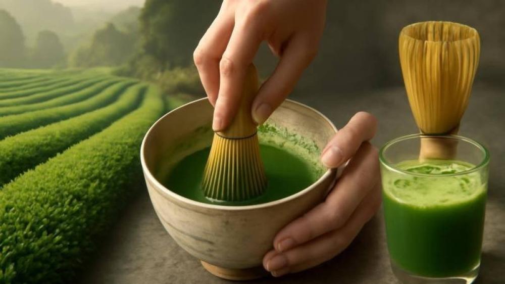 رحلة الماتشا من المزرعة اليابانية إلى الكوب  رحلة الماتشا من المزرعة ا